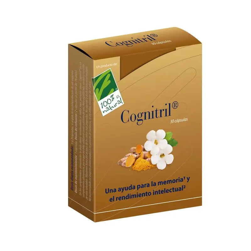 100%Natura Cognitril , 30 capsules