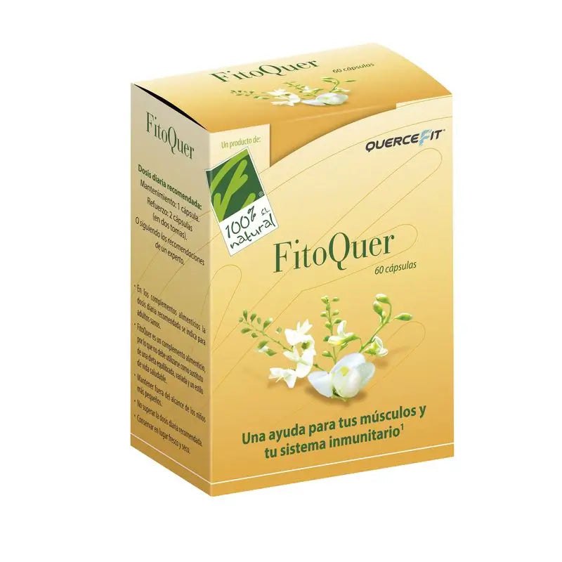100%Natura Fitoquer , 60 capsules