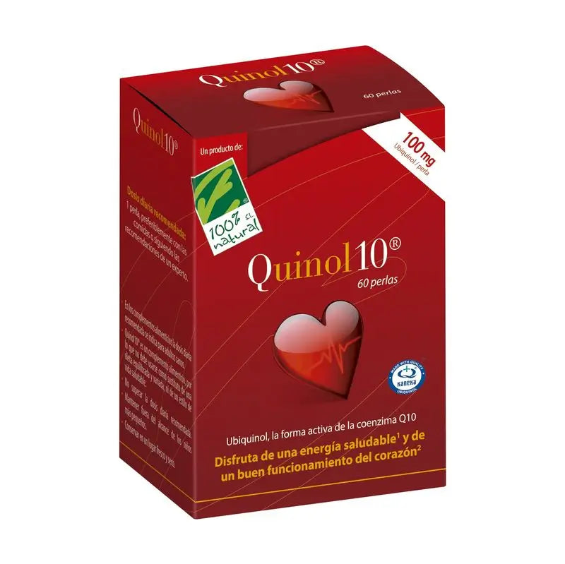 100%Natura Quinol10 100 Mg , 60 capsules