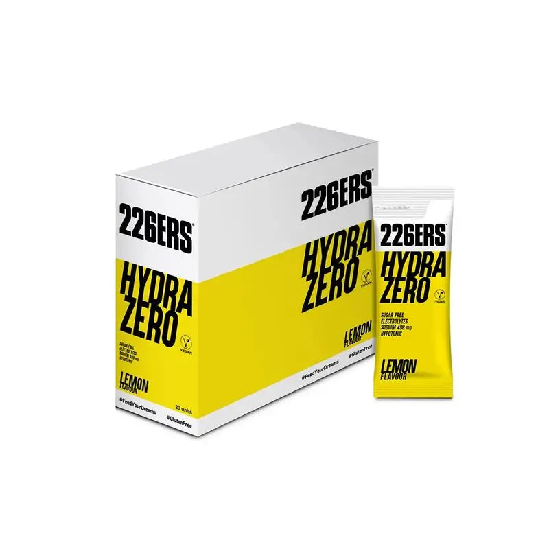 226Ers Hydrazero Single Dose Hypotonic Drink Lemon, 20x75 g