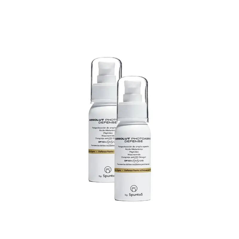 5Punto5 Absolut Photoaging Defense Crème solaire 50 ml, lot de 2