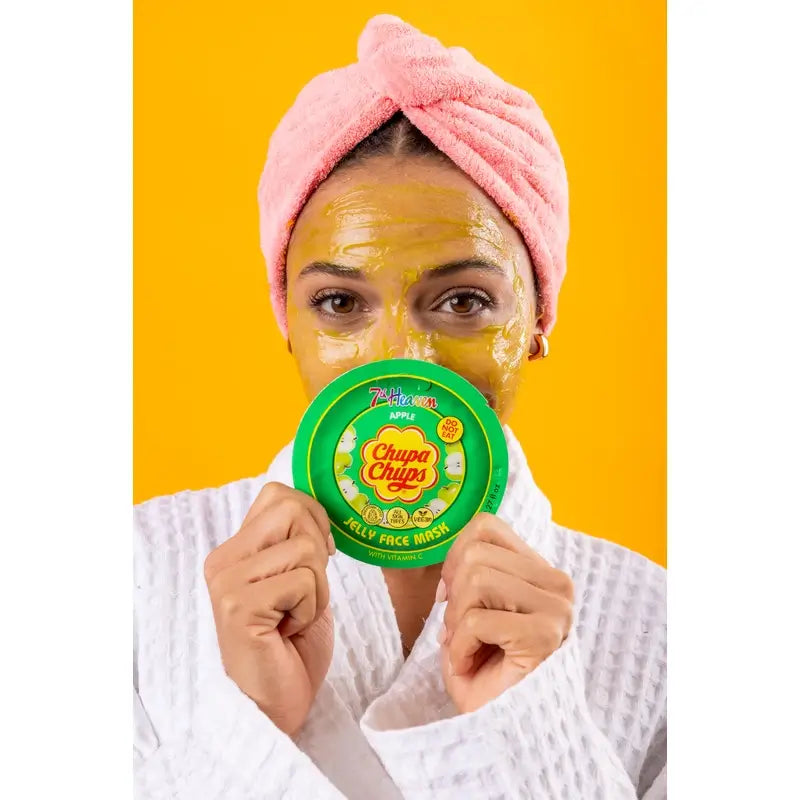 7 Heaven Jelly Chupa Chups Masque à la gelée de pomme