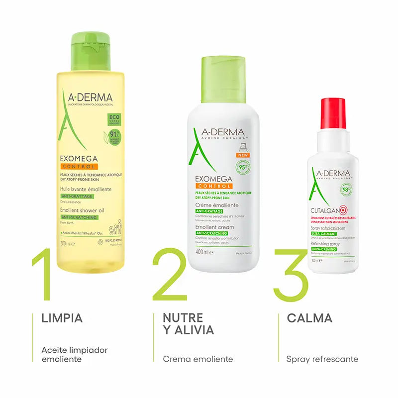 A-Derma Exomega Control Huile de douche émolliente 500 ml