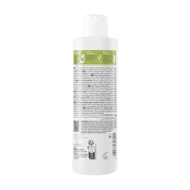 A-Derma Exomega Control Bain apaisant anti-démangeaisons 200 ml