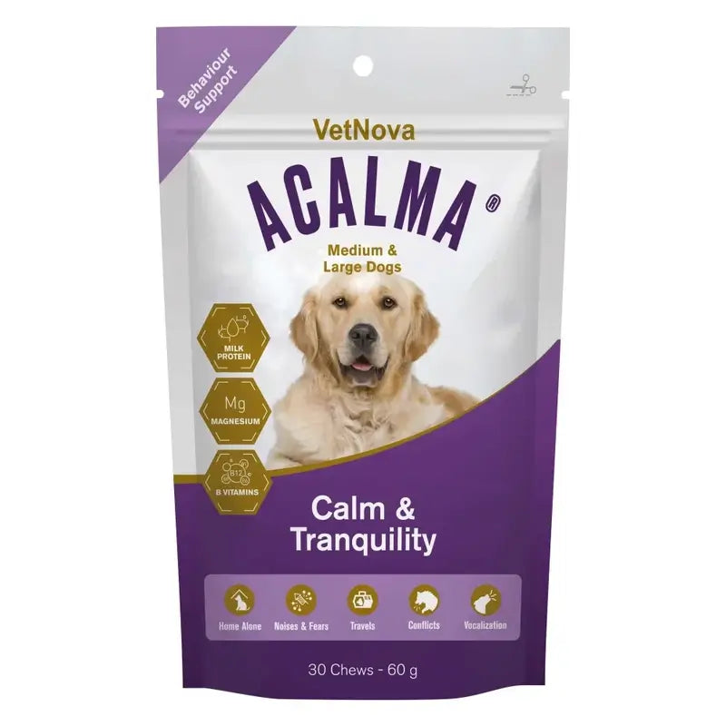 Acalma Medium & Large Dogs, 30 croquettes à mâcher