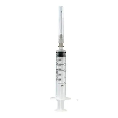 Acofar Syringe with Needle 40 x 0.8 mm 5 ml