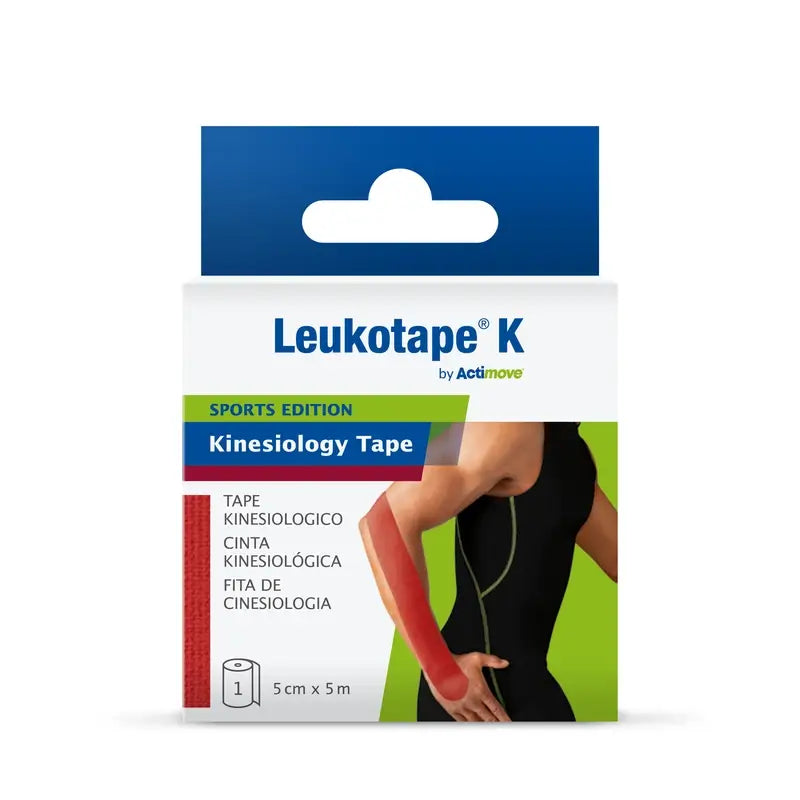 Leukotape K Rouge 5Cm X 5M