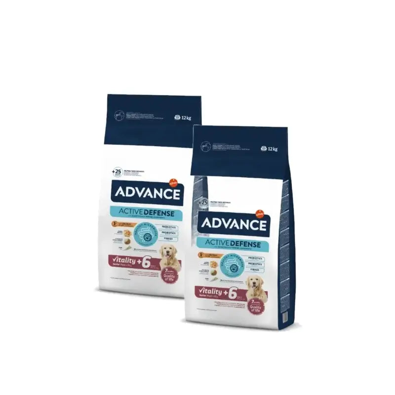 Advance Senior Maxi +6 Poulet et riz, 12 kg