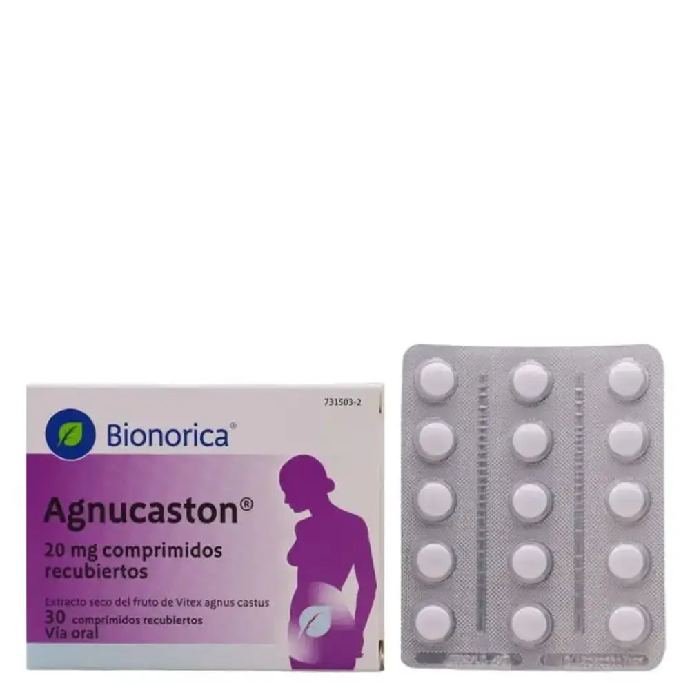 Agnucaston 20 mg 30 film-coated tablets