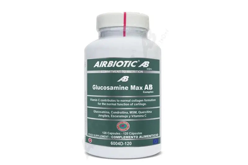 Airbiotic Glucosamine Max Ab Complex, 120 Capsules