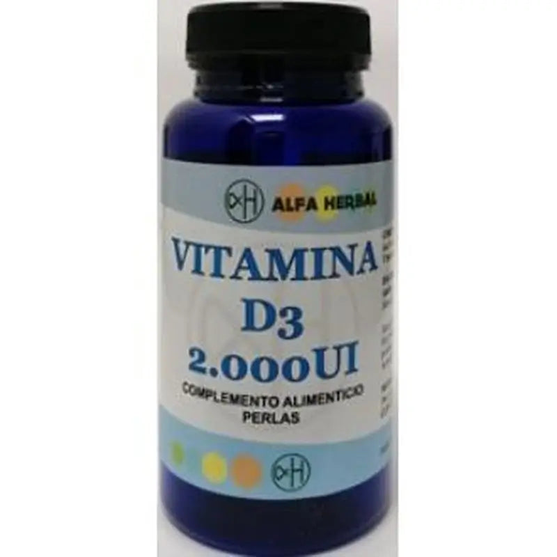 Alpha Herbal Vitamin D3 2000Ui 100Pearls