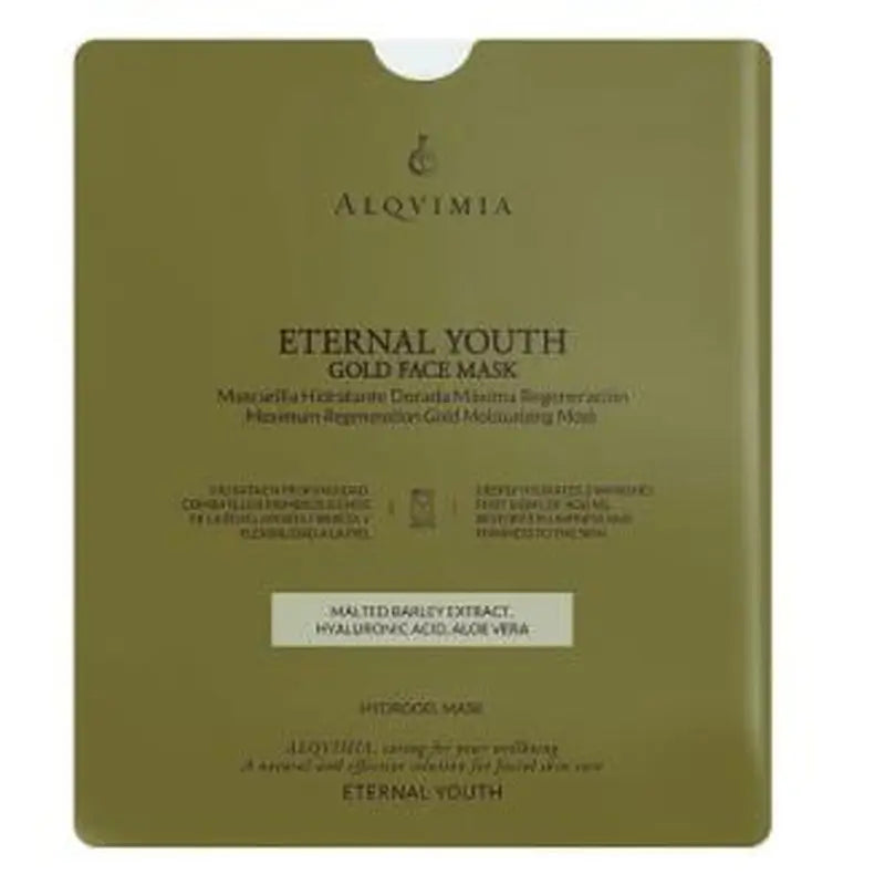 Alqvimia Eternal Youth Gold Face Mask 1 pc.