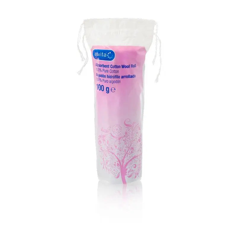 Alvita Hydrophilic Cotton Roll-up, 100 gr