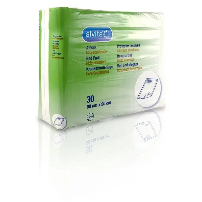 Alvita Bed Protector 60 Cm X 90 Cm, 30 Units