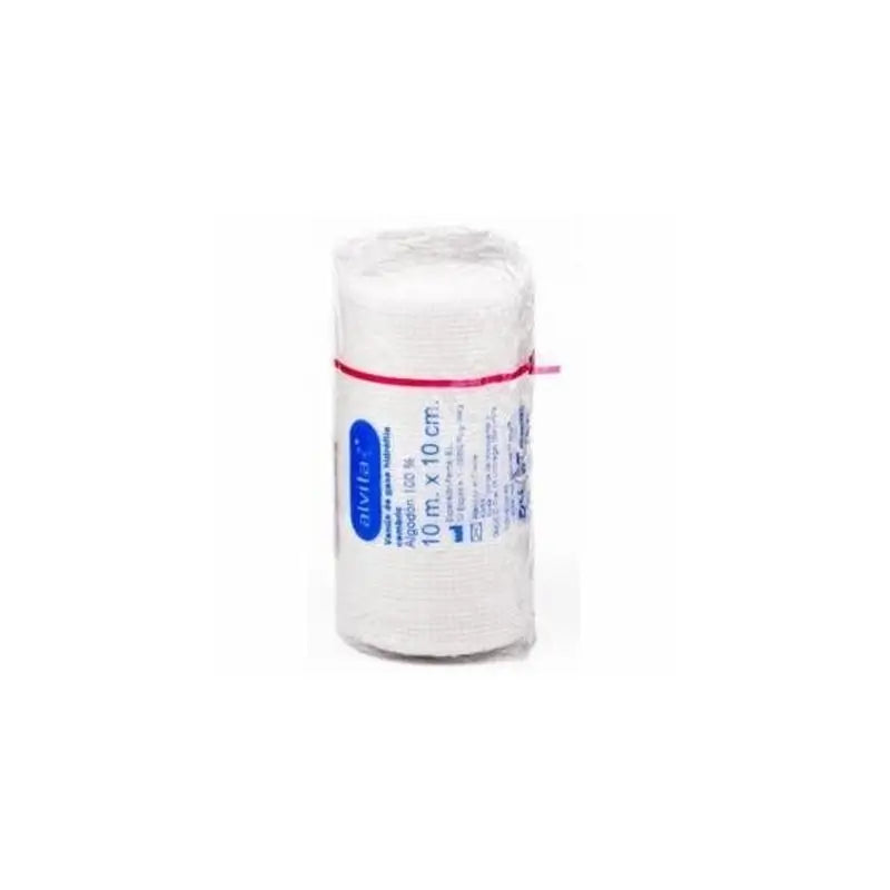 Alvita Hydrophilic Gauze Bandage, 10 m x 10 cm