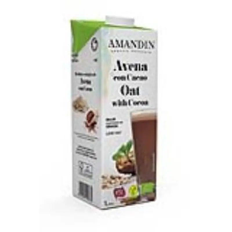 Amandin Oatmeal Vegetable Drink With Cocoa 1Lt 6Pcs.