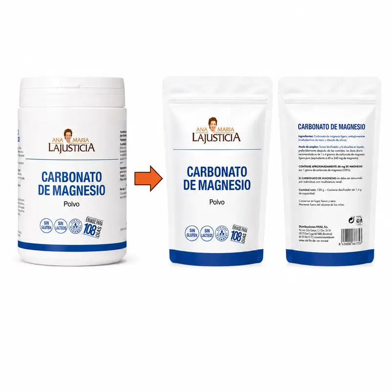 Ana Maria LaJusticia Carbonate de magnésium DoyPack 130 g