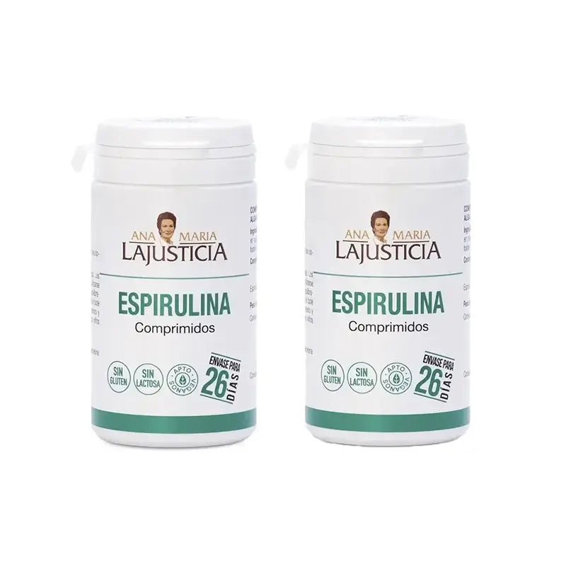 Ana Maria Lajusticia Spirulina, 2X160 Tablets