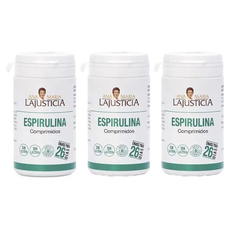 Ana Maria Lajusticia Spirulina, 3x160 tablets