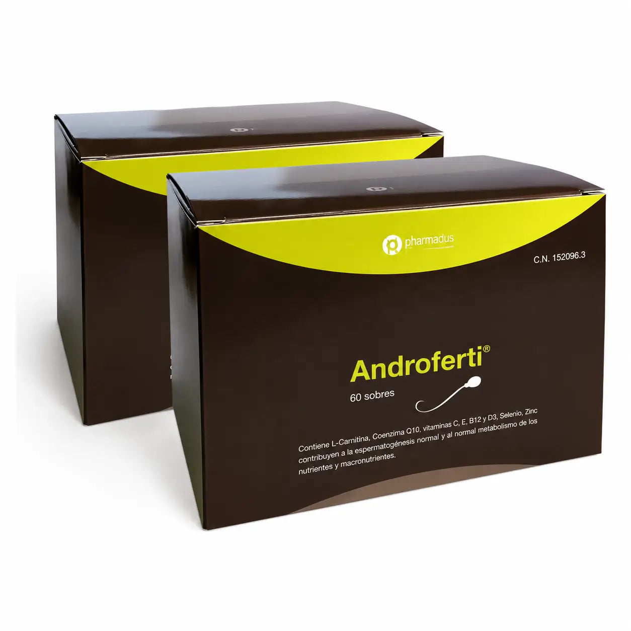 Androferti Complément alimentaire, paquet de 2x60 enveloppes