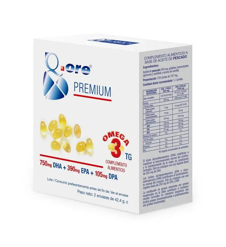 Anroch Q Ore Omega Premium 120 Pearls