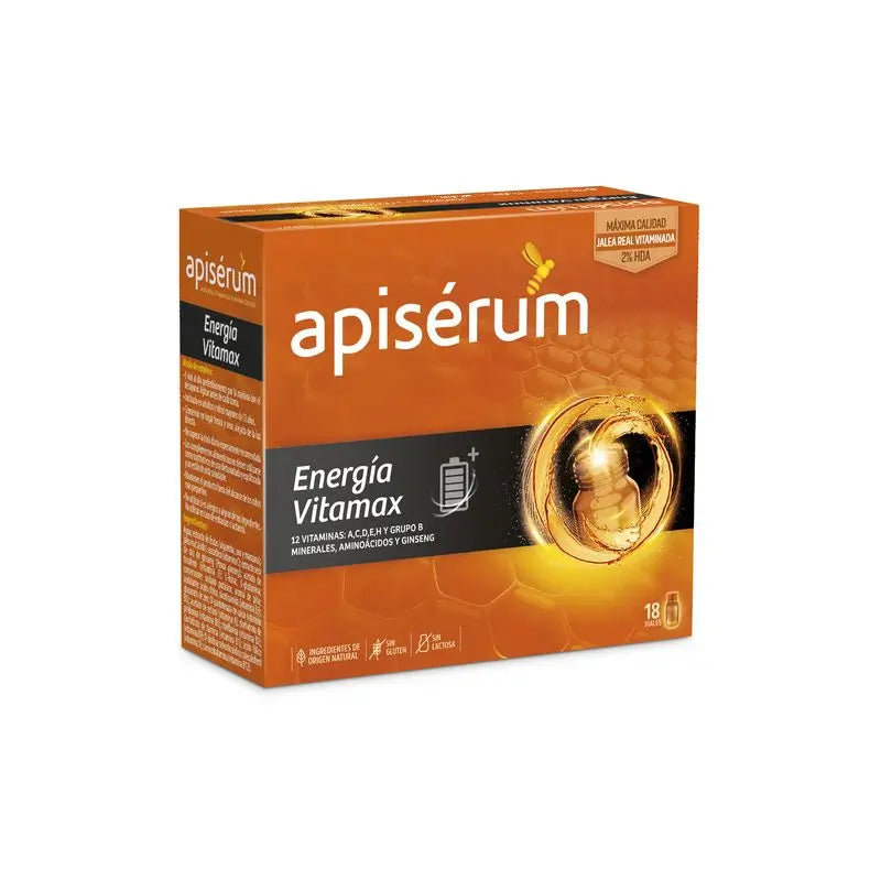 Apiserum Energia Vitamax 18 Vials