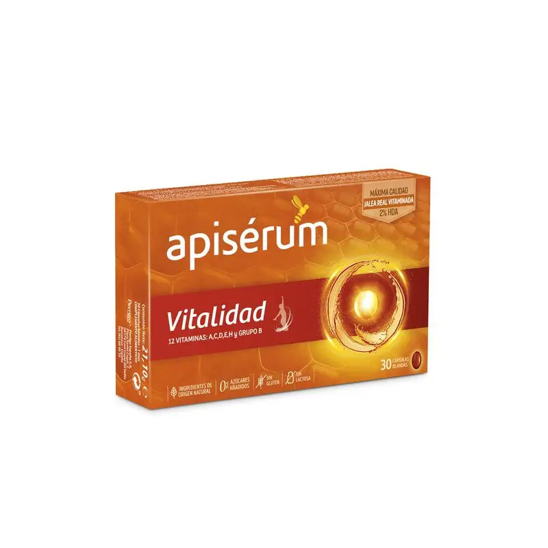 Apiserum Vitality 30 Softgels