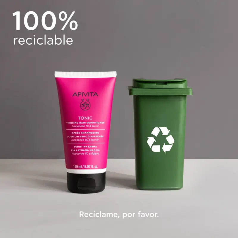 APIVITA Conditionneur tonique pour cheveux affaiblis à l'argousier et au laurier 150 ml