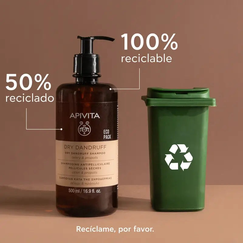 APIVITA Shampooing antipelliculaire sec 500 ml
