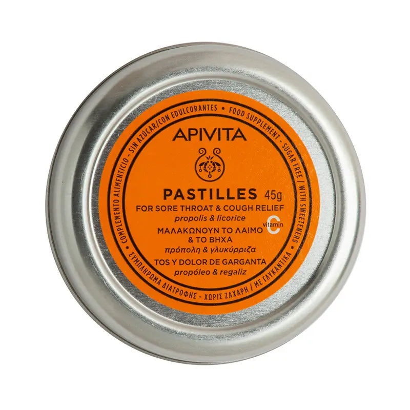 APIVITA Lozenges with Propόleo & Liquorice