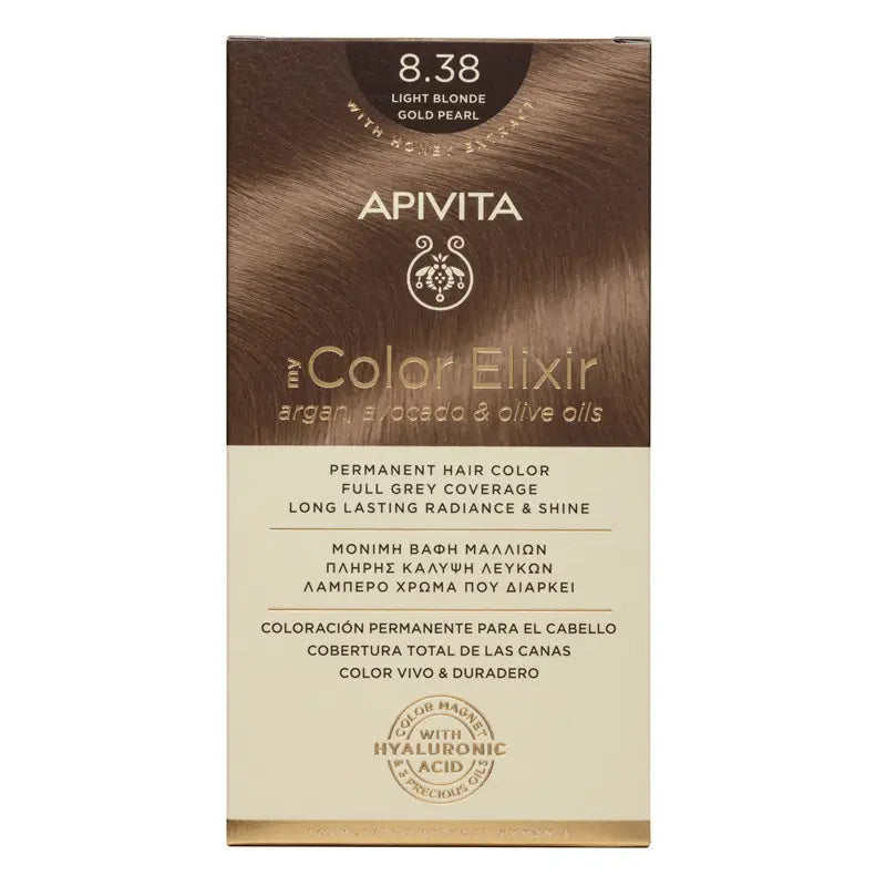 APIVITA My Color Elixir Hair Color N 8.38 Light Pearl Blonde