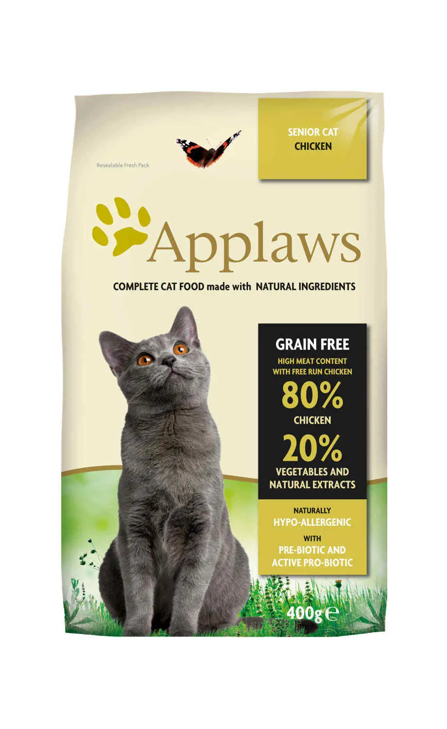 Applaws Cat Dry Senior Chicken 400Gr