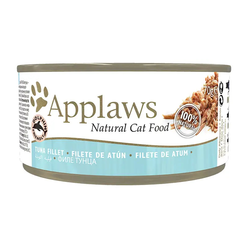 Applaws Cat Tuna Fillet Can 24X70Gr