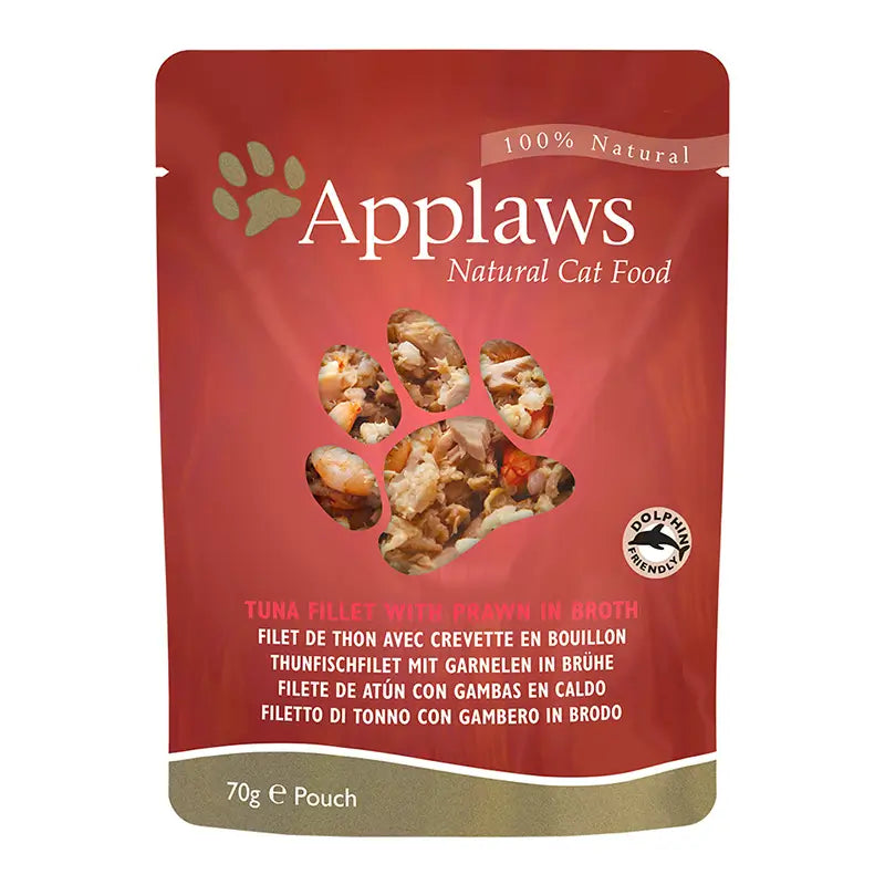 Applaws Cat On Pacific Tuna & Prawns 12X70Gr