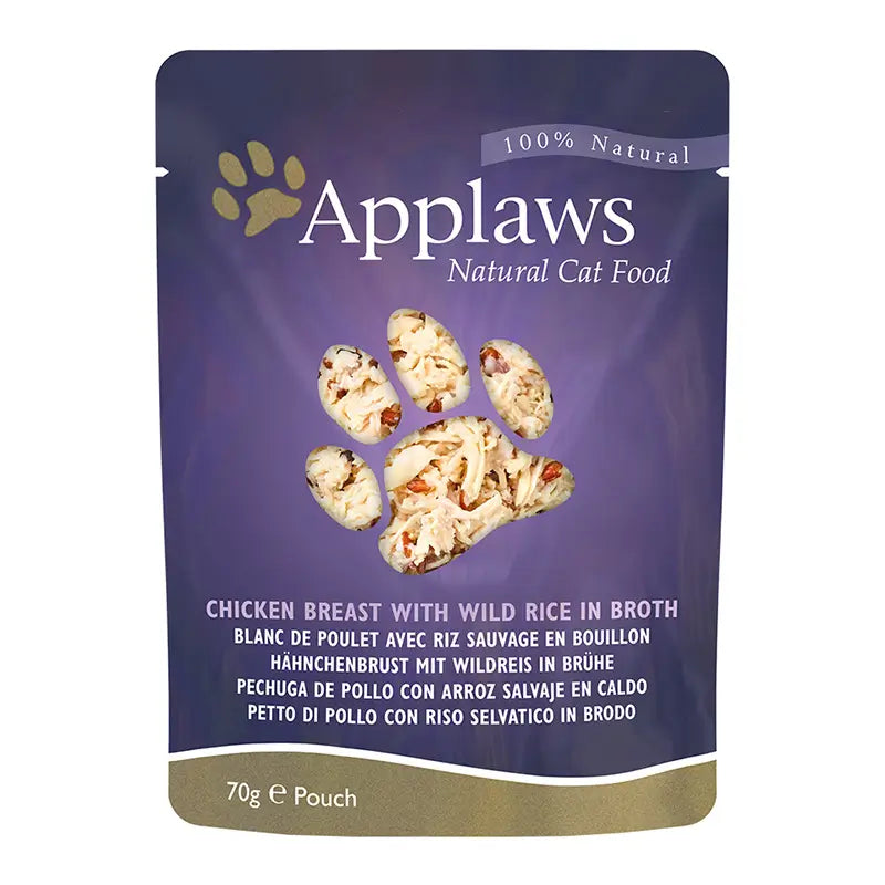 Applaws Cat Chicken with Rice Envelope 12X70Gr