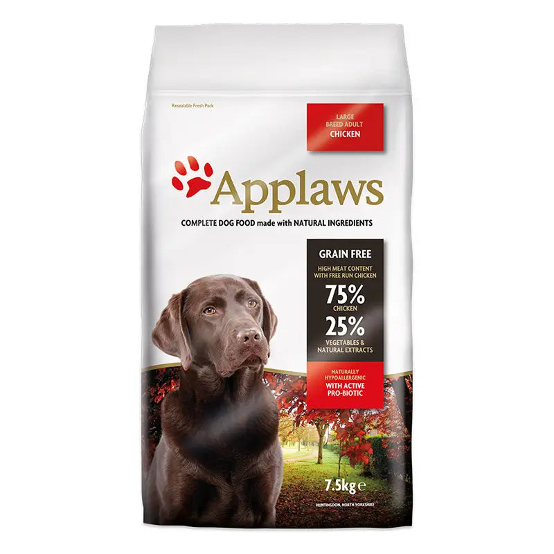 Applaws Dog Dry Adult Large Breed Chicken 7,5Kg