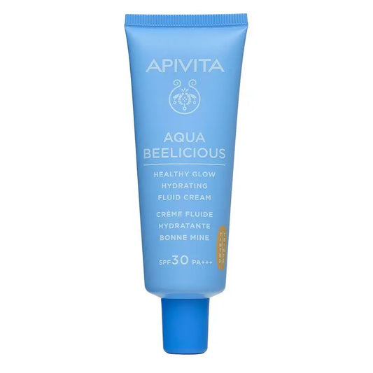 Apivita Aqua Beelicious Illuminating Fluid Cream SPF30, 40 ml