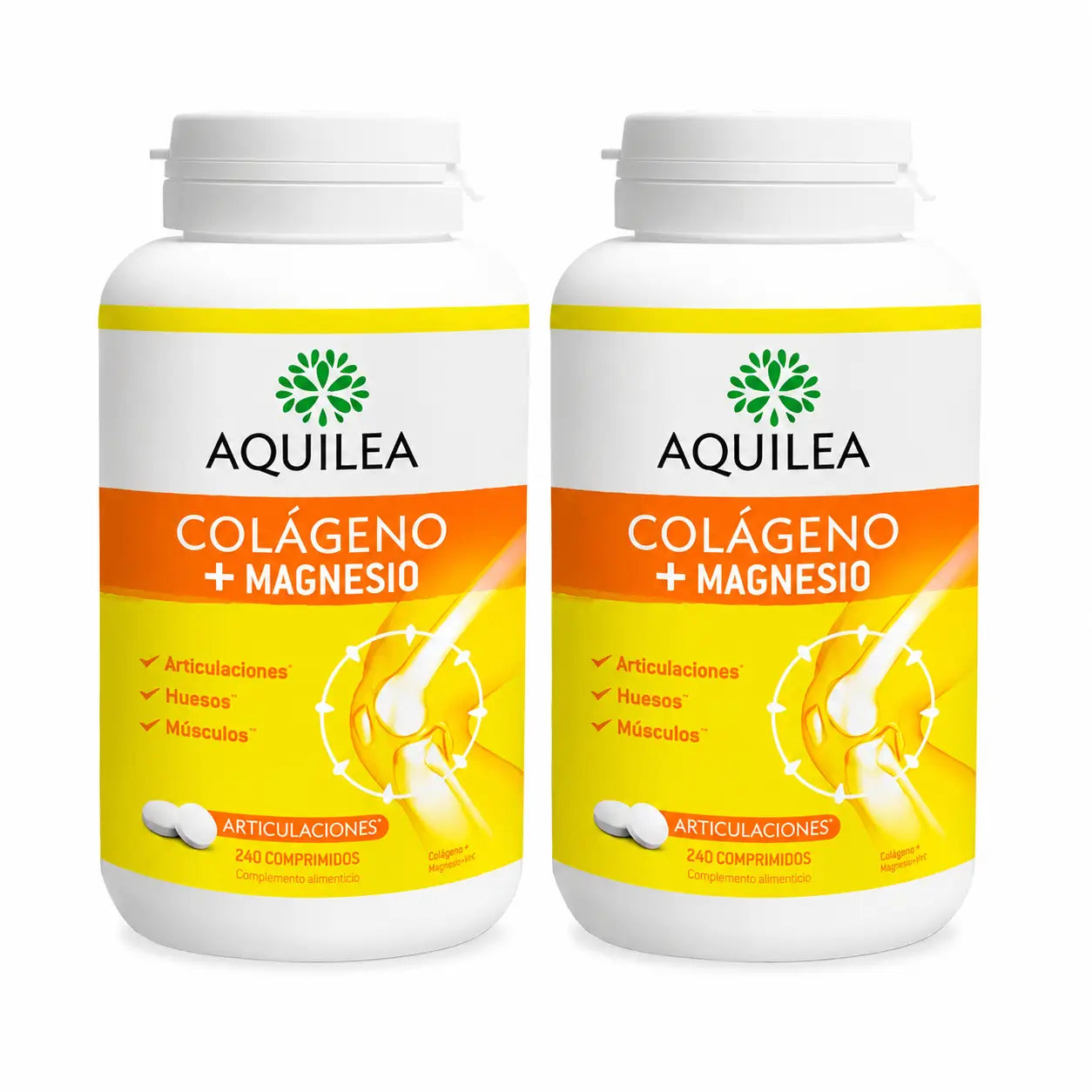 Aquilea Collagène + Magnésium, 240 comprimés, lot de 2