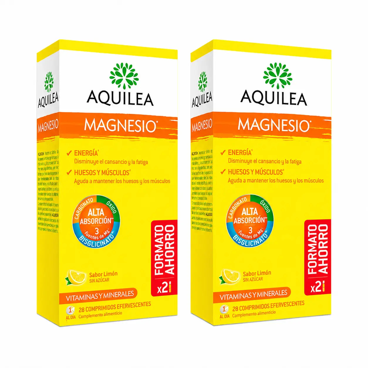 Aquilea Magnésium, 28 comprimés effervescents, lot de 2