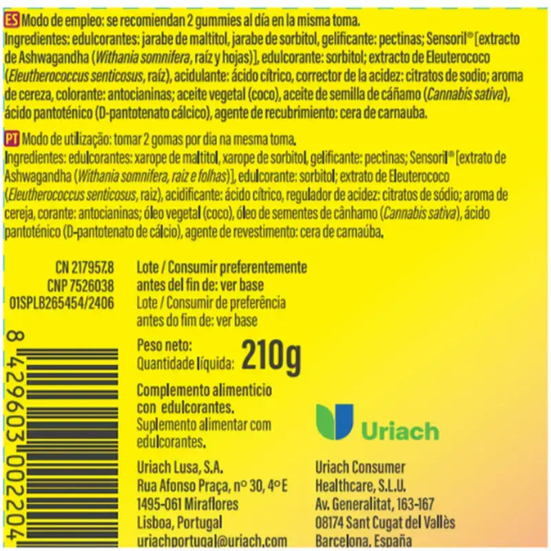 Aquilea On balance Focus , 60 gommes