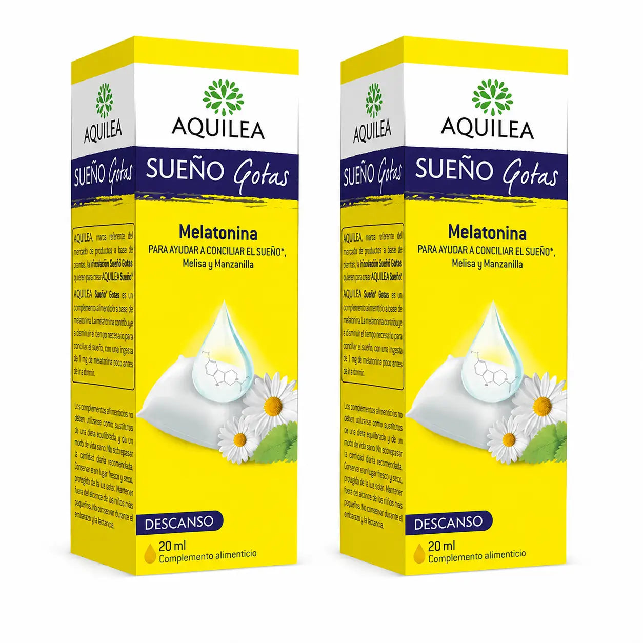 Aquilea Sueño Gouttes, 20 ml, lot de 2