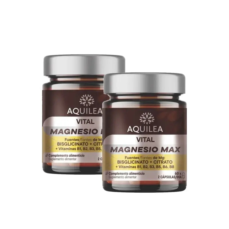 Aquilea Vital Magnésium Plus, 60 gélules, lot de 2