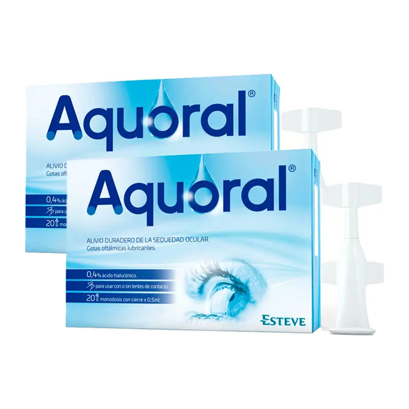 Aquoral Ophthalmological Drops, 2X20 Single Dose