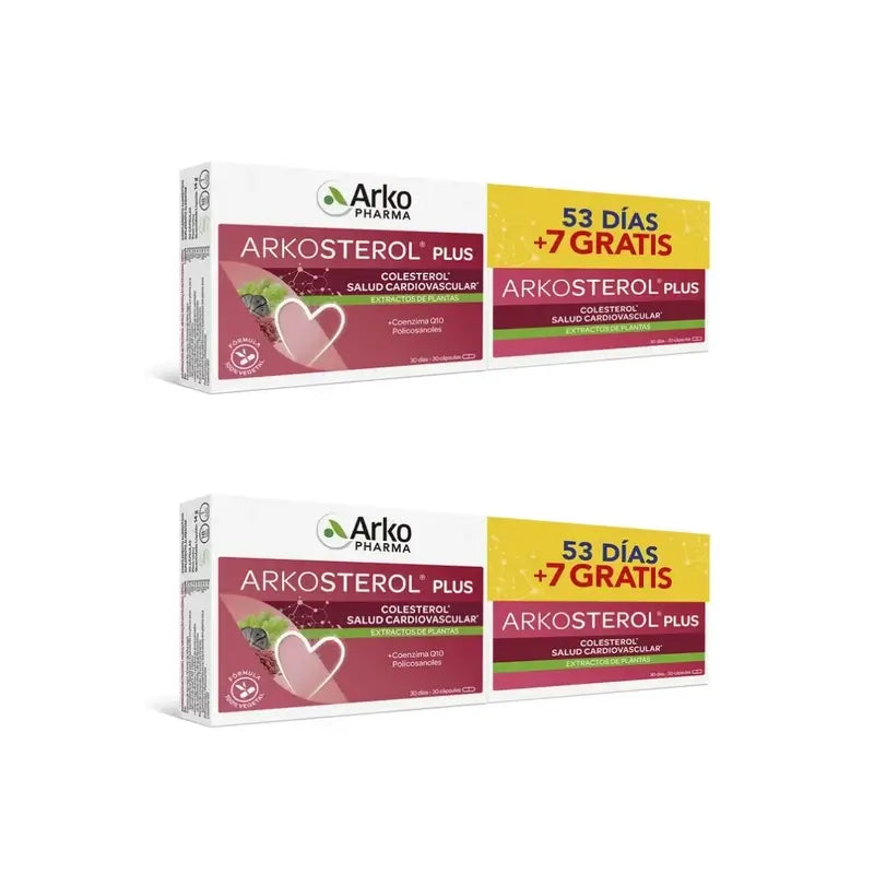 Arkopharma Arkosterol Plus Pack, 2X60 Capsules