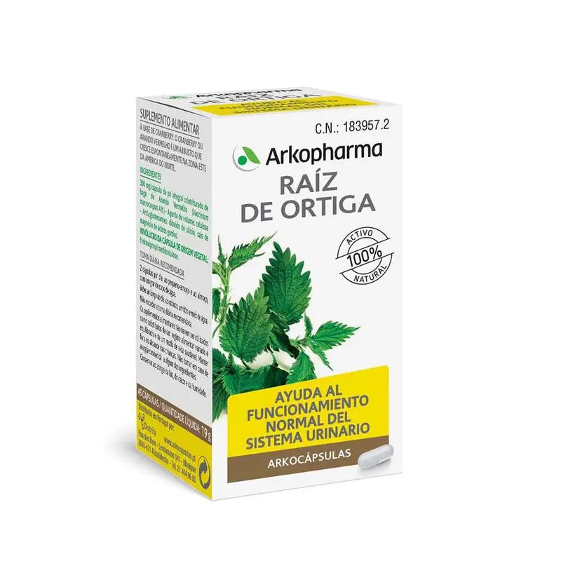 Arkocápsulas Nettle Root 45 Capsules Arkopharma