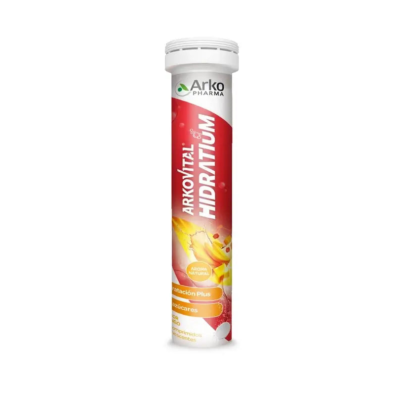 Arkovital Hidratium, saveur mangue - Effervescent, 24 unités