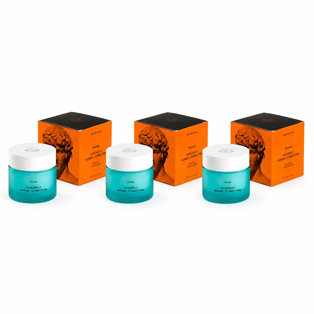 Arturo Alba Masque normalisant et correcteur, 50 ml, lot de 3