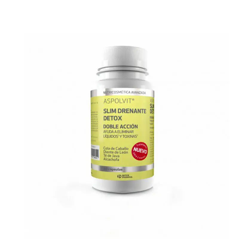 Aspolvit Slim Draining Detox Double Action 60 capsules