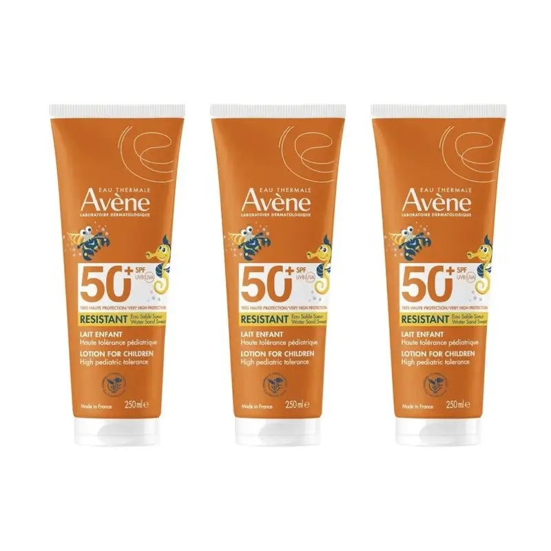 Avene Triplo Solar Infant Sunscreen Milk Spf 50 + 250 Ml