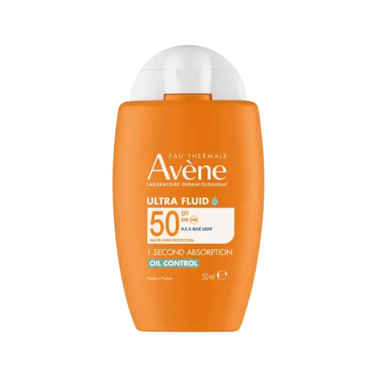 Avène Ultra Fluide Oil Control SPF 50+, peau grasse, 50 ml